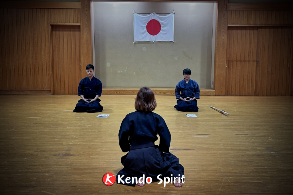 respect in traditional kendo dojo in Japan