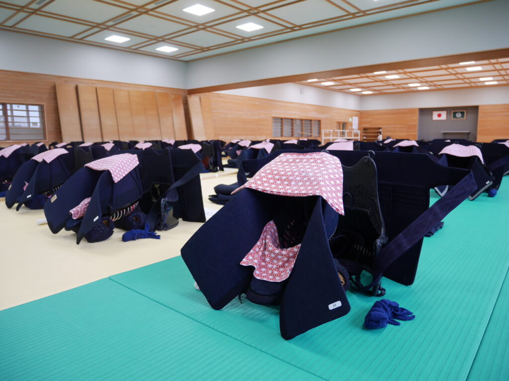 Group kendo experience in Tokyo with international participants