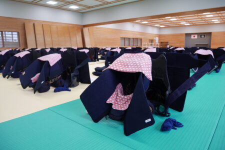 Group kendo experience in Tokyo with international participants