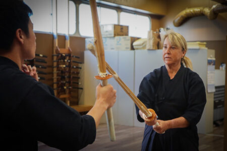 First time kendo training experience in Tokyo